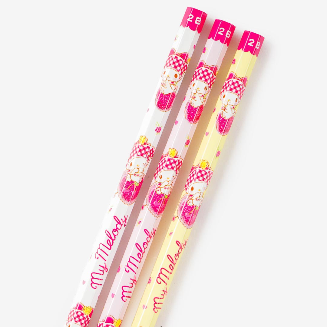 My Melody Dress Up 2B Pencil Set - 3 pcs