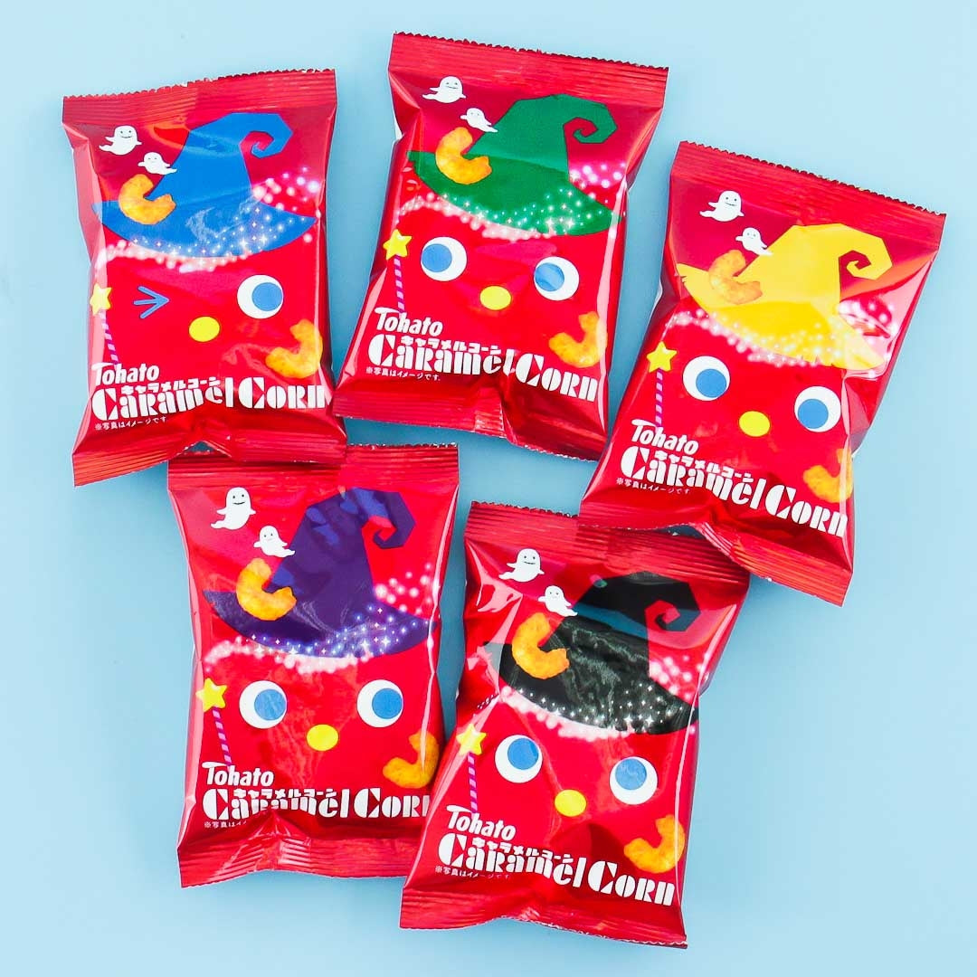 Tohato Caramel Corn Halloween Multi-Pack - 6 pcs