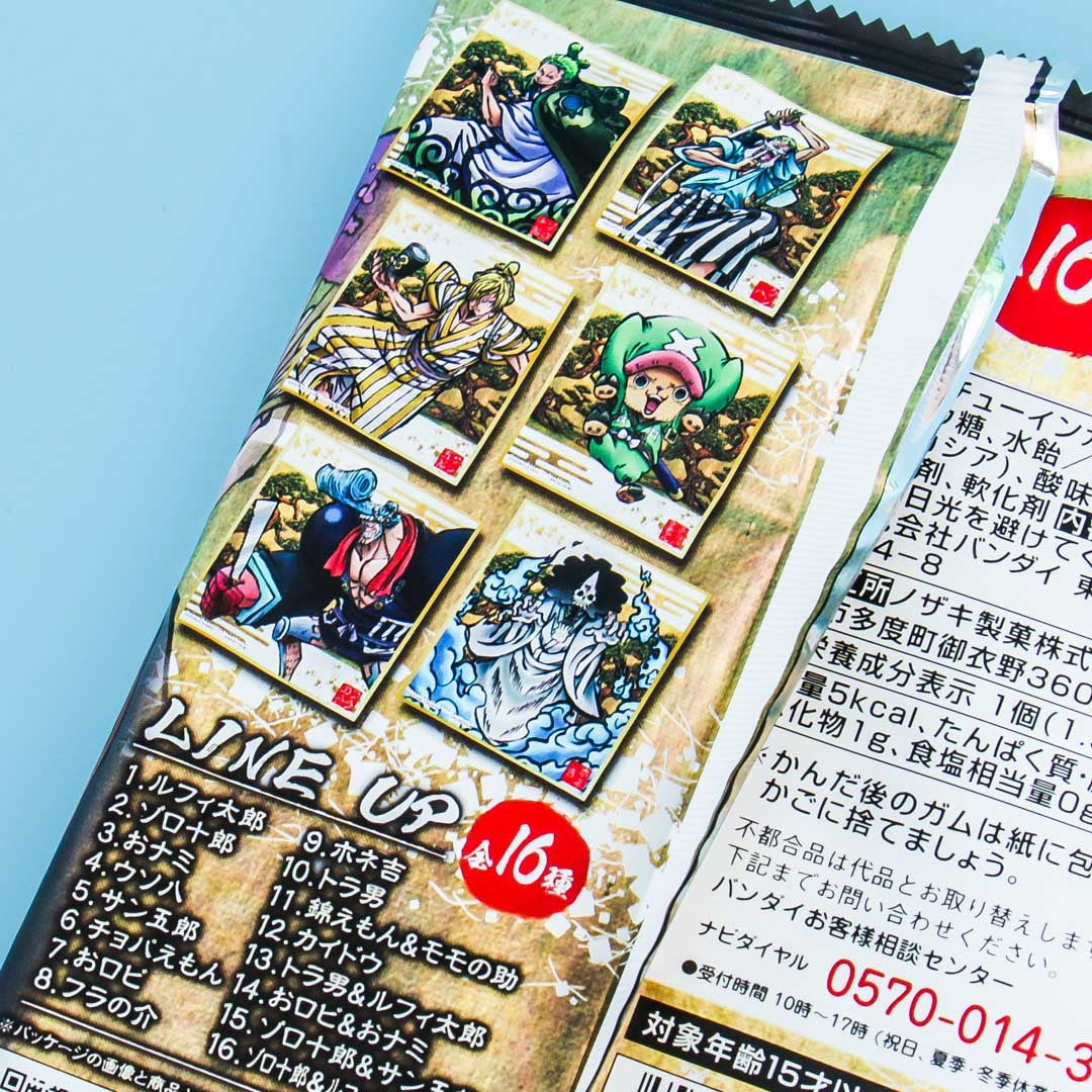 Bandai One Piece Shikishi Art & Gum Set