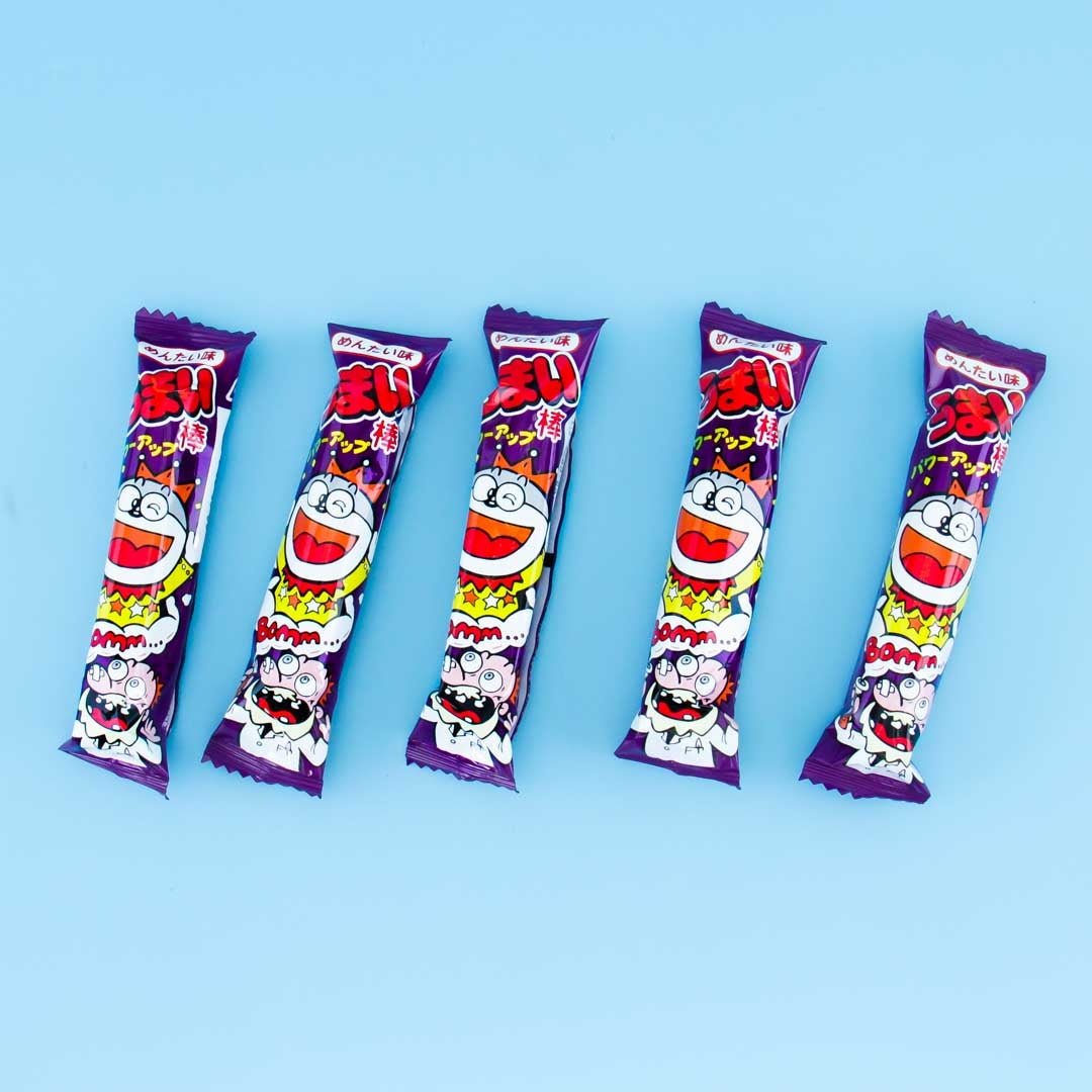 Yaokin Umaibo Mentai Snack Stick Set - 5 pcs