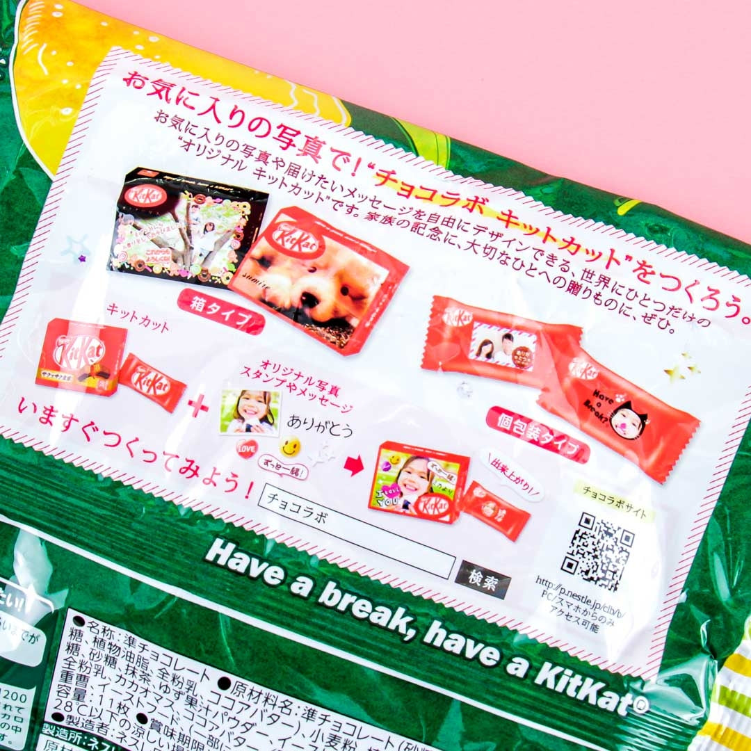 Kit Kat Yuzu Matcha Chocolates