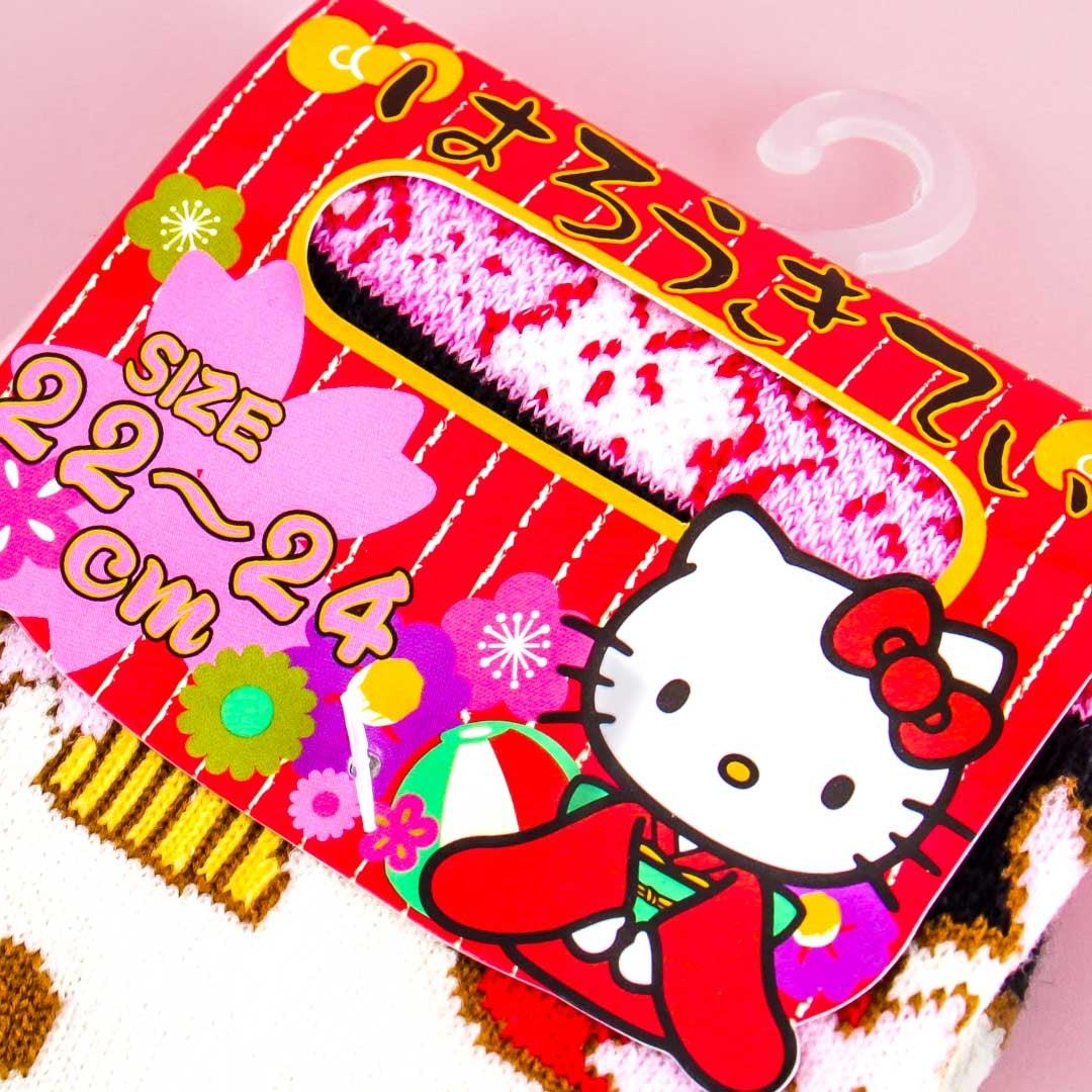 Hello Kitty Sakura Kimono Socks