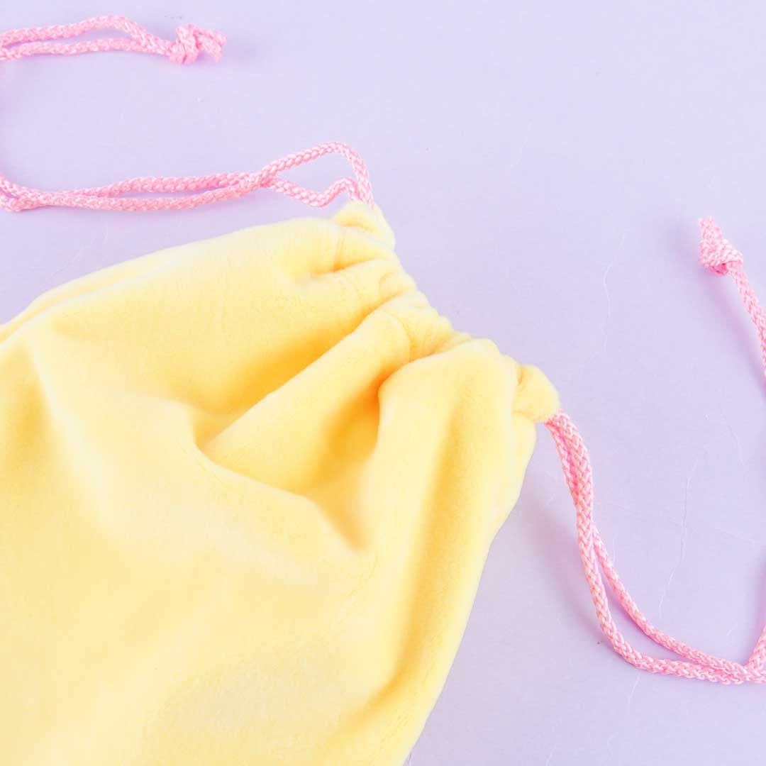 Corocoro Coronya Fluffy Drawstring Bag