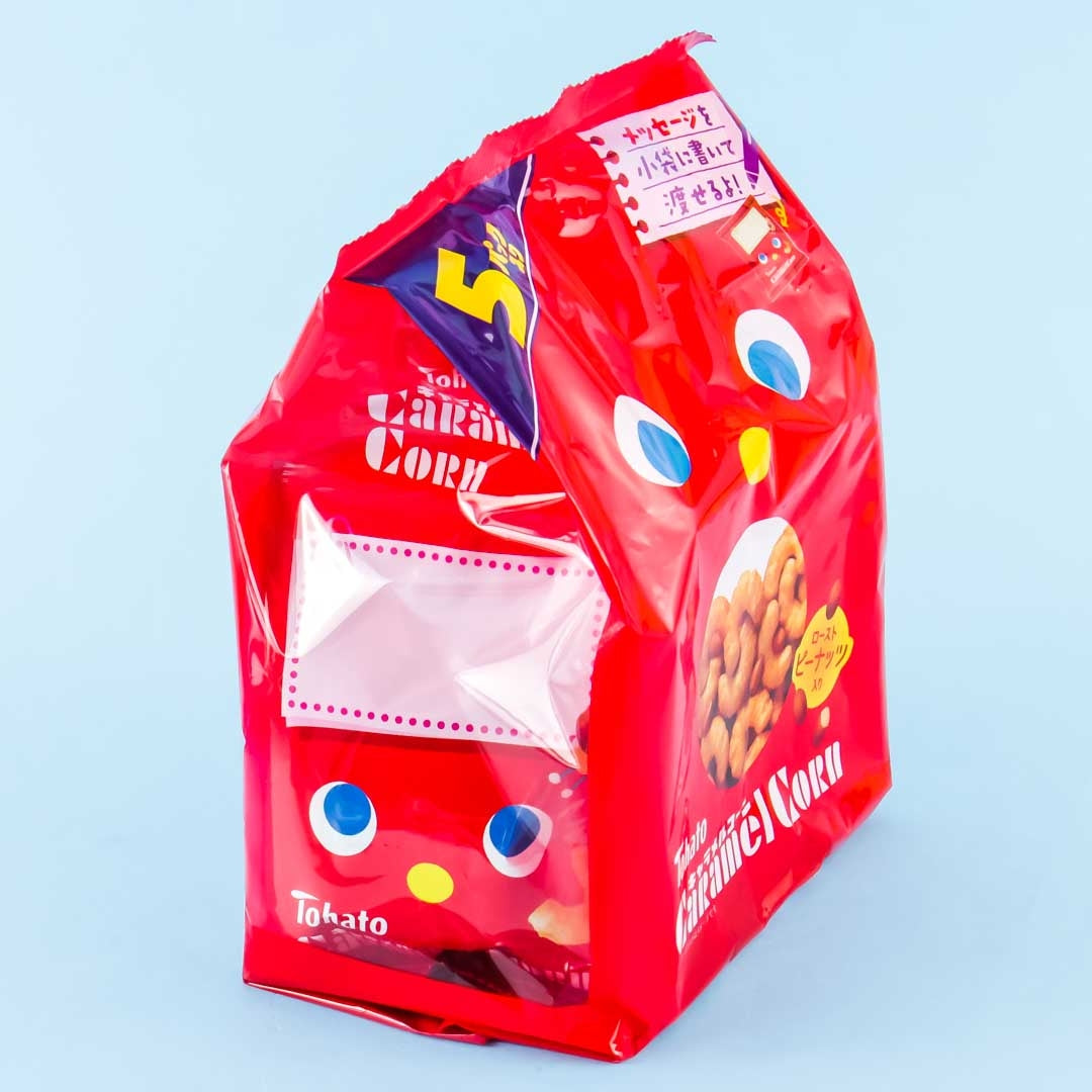 Tohato Caramel Corn Bag - 5 pcs