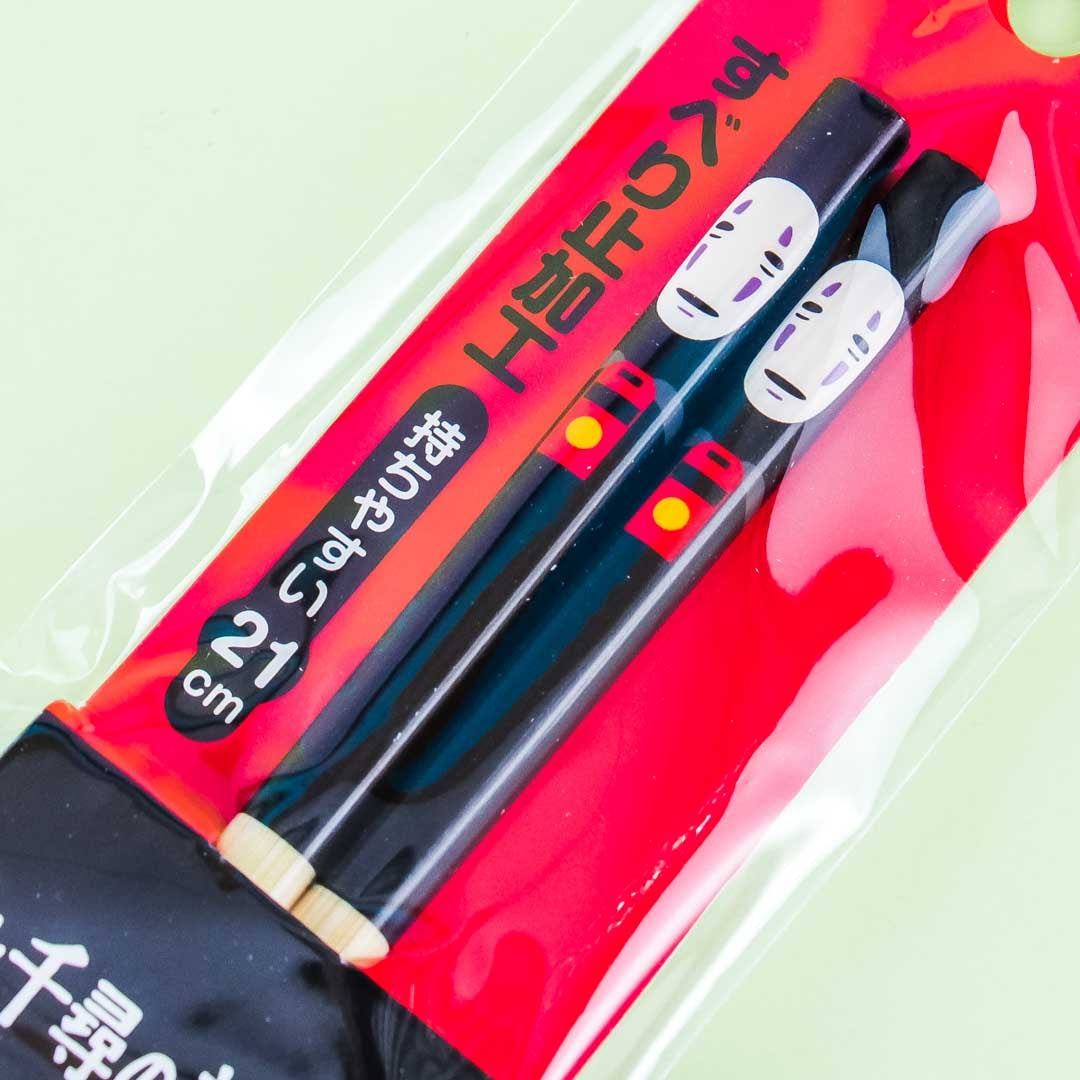 Spirited Away No-Face Bamboo Chopsticks