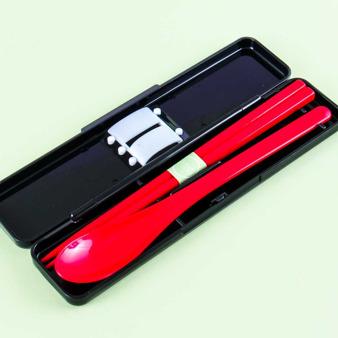 Spirited Away No-Face Night Stroll Chopsticks and Spoon Set