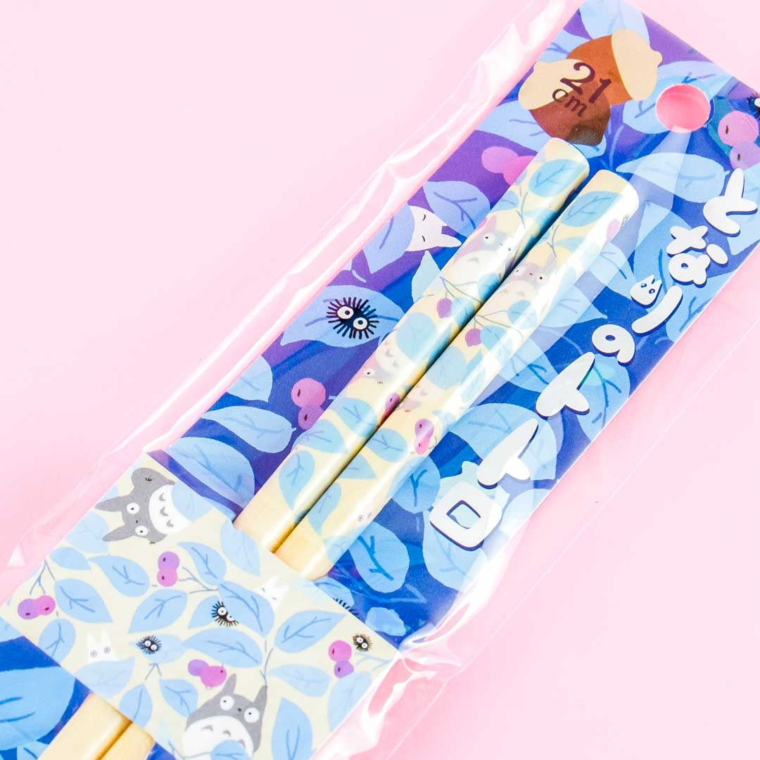 My Neighbor Totoro Leafy Bamboo Chopsticks