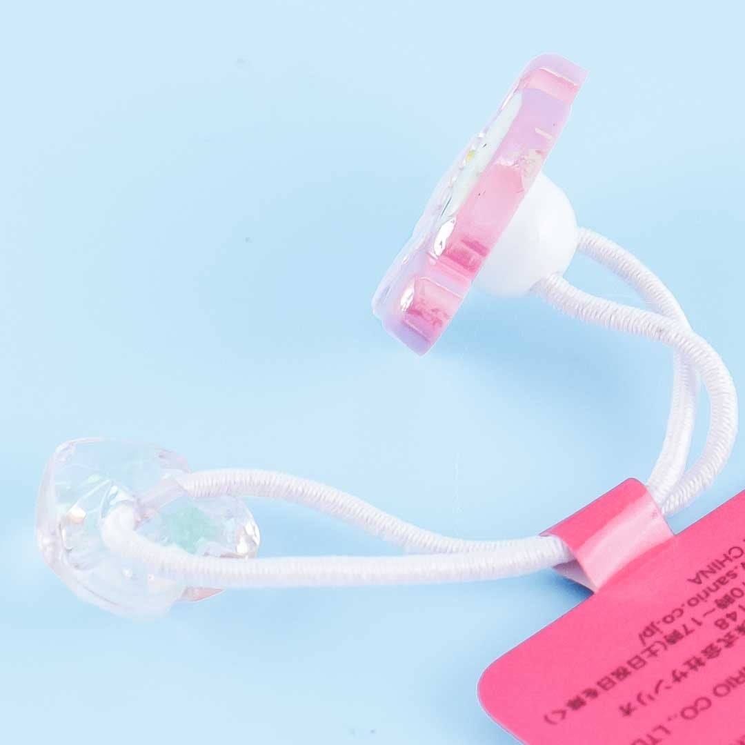 My Melody & Jewel Heart Hair Tie