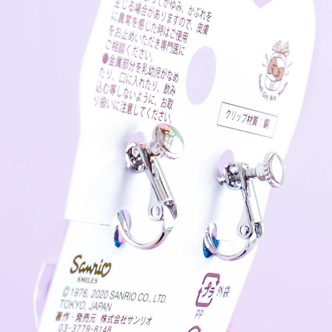 My Melody Ribbon Charm Clip-On Earrings