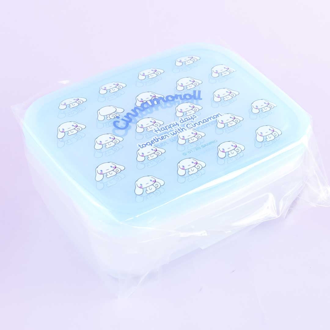 Cinnamoroll Happy Day Plastic Container Set