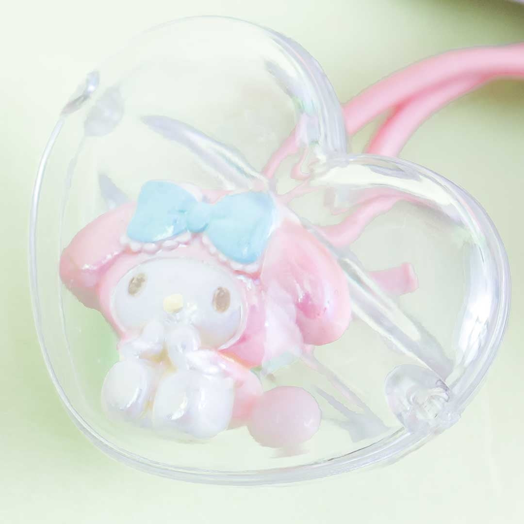 My Melody Clear Heart Hair Tie