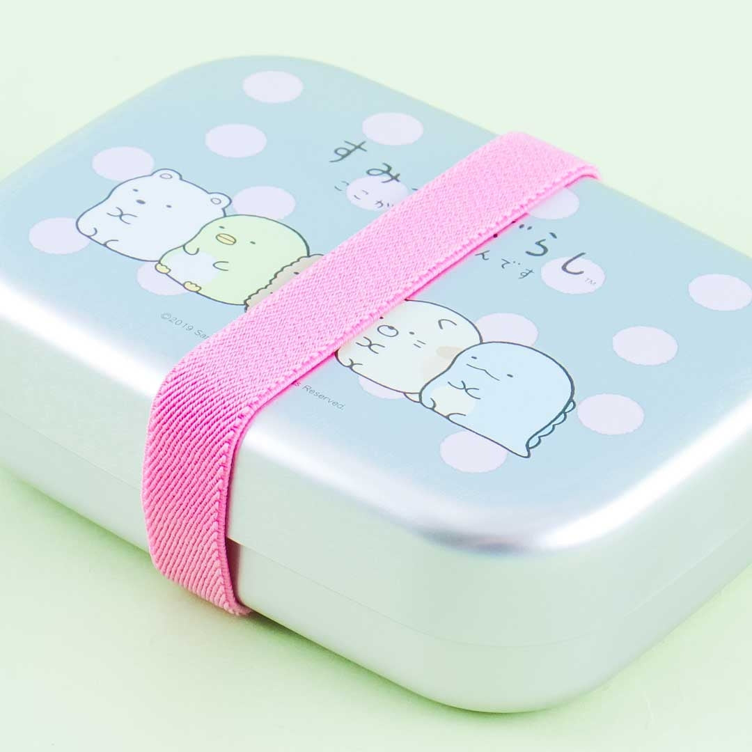 Sumikko Gurashi Line Up Polka Dots Aluminum Lunch Box