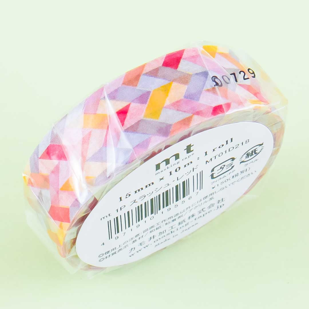 MT Orange Patterns Washi Tape