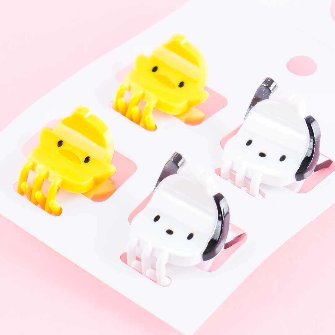 Pochacco Hair Clips Set