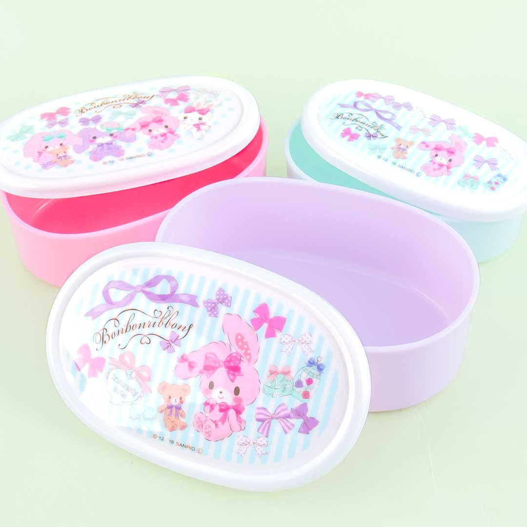 Bonbonribbon Ribbon Oblong Bento Set