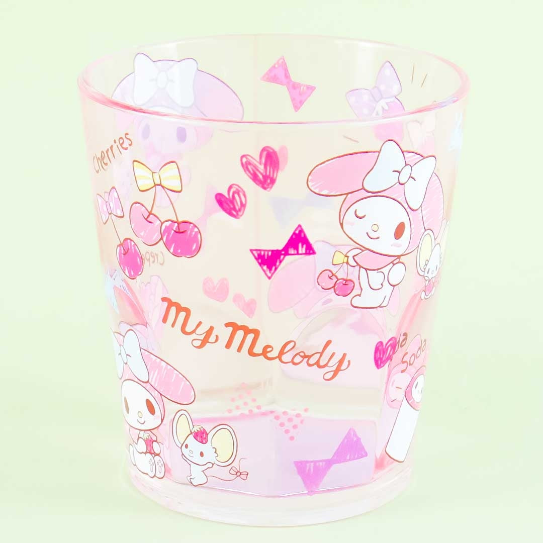 My Melody Color Doodle Clear Cup