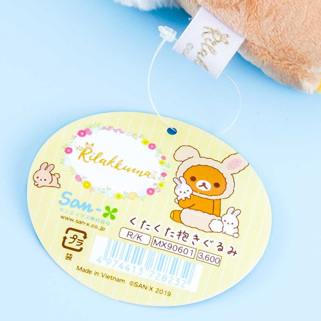 Rilakkuma Lying Bunny Plushie - Medium