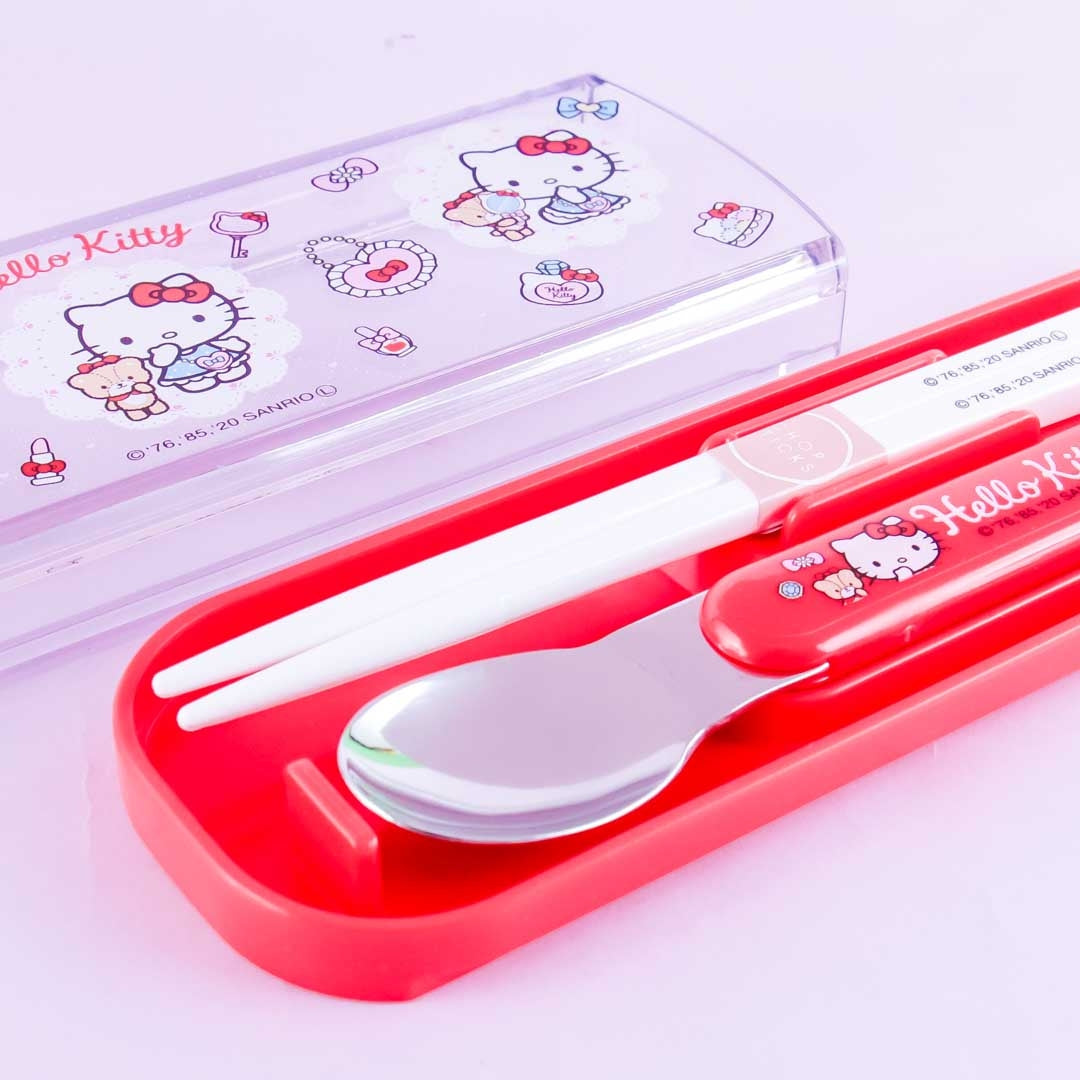 Hello Kitty’s Favorite Things Spoon & Chopsticks Set