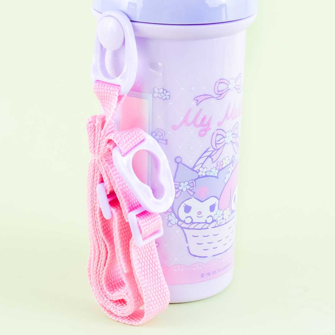 My Melody & Kuromi Springtime One-Touch Water Bottle