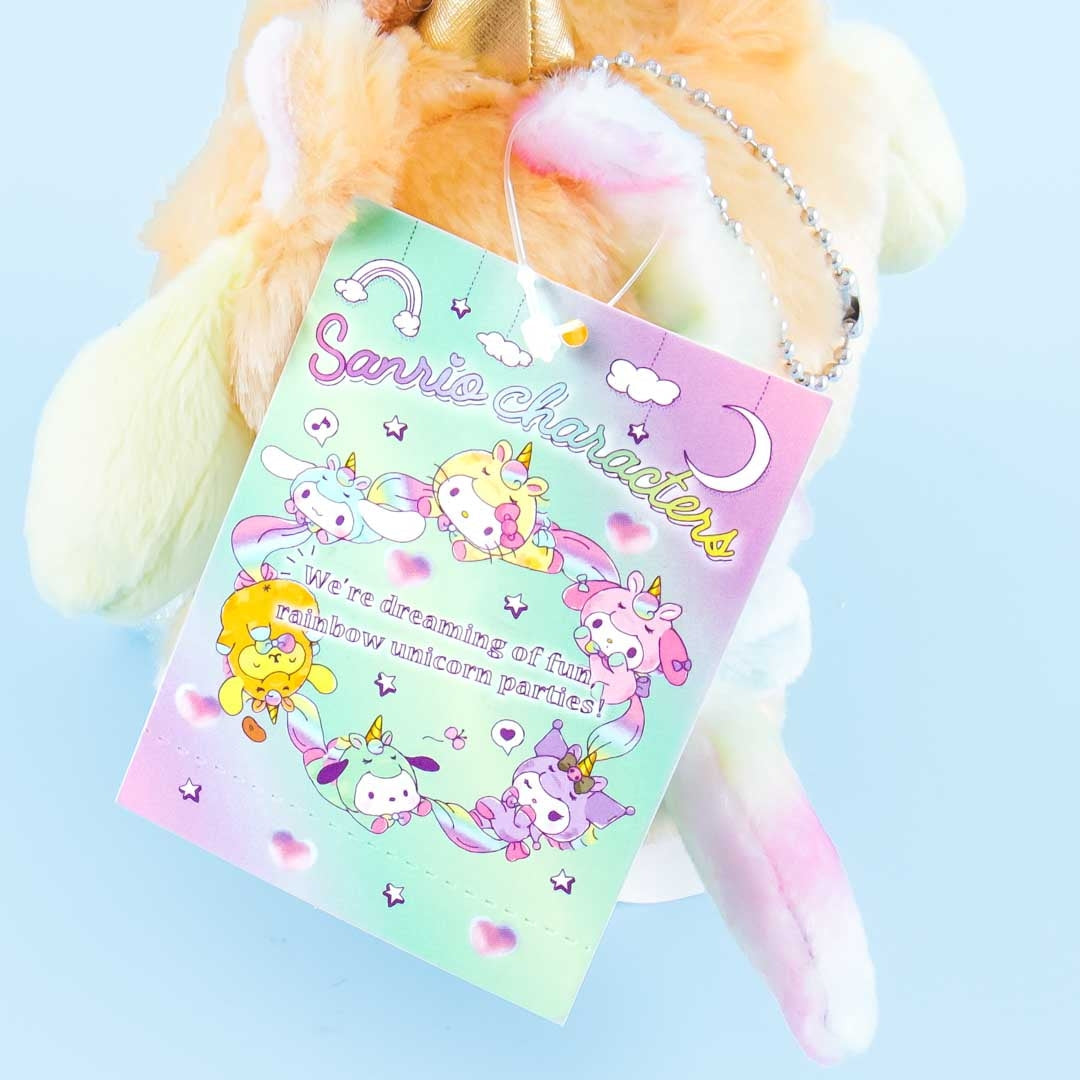 Pompompurin Unicorn Plushie Charm - Mini