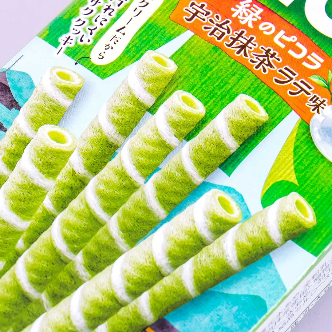Picola Uji Matcha Latte Egg Rolls