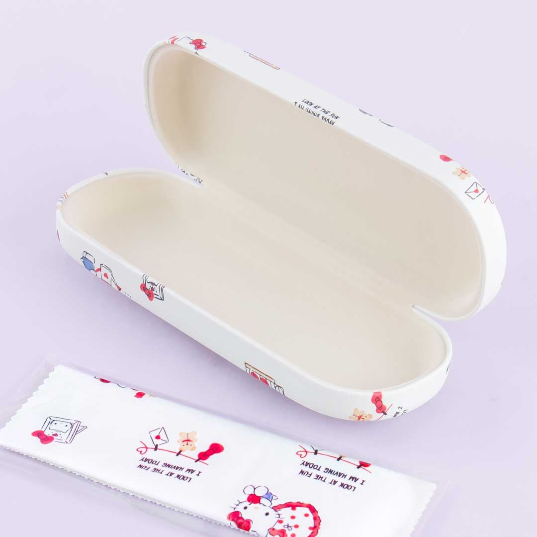 Hello Kitty Happy Spring Eyeglass Hard Case