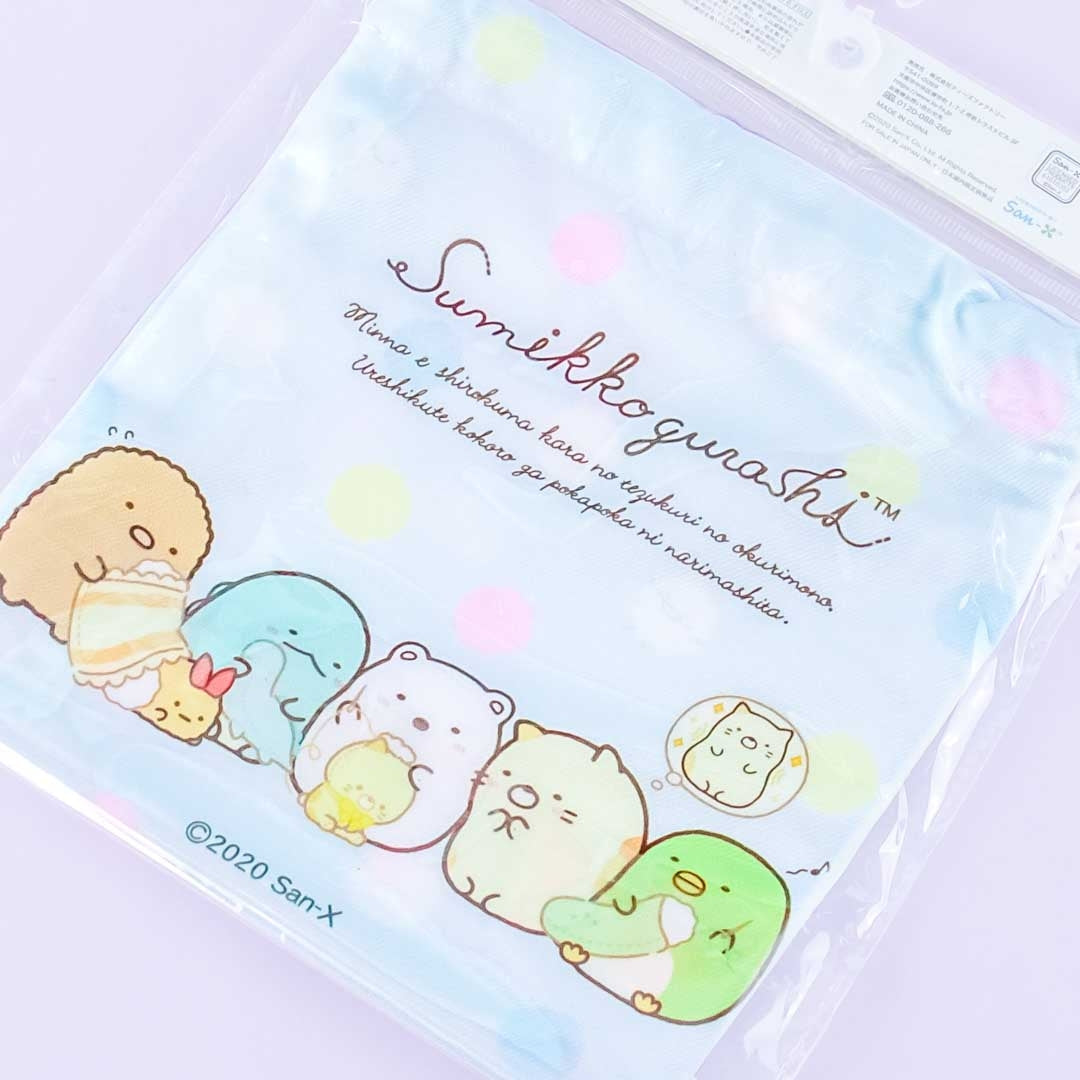 Sumikko Gurashi Plushie Love Drawstring Bag