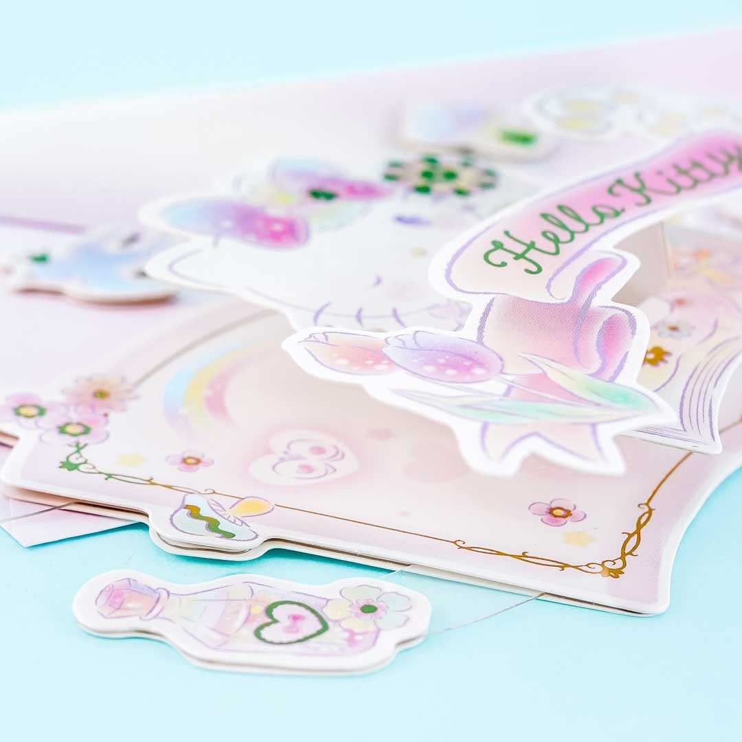 Hello Kitty Magical Garden Pop-Up Greeting Card
