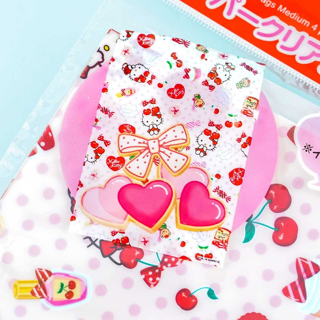 Hello Kitty Party Sweets Plastic Bag Set - 4 pcs