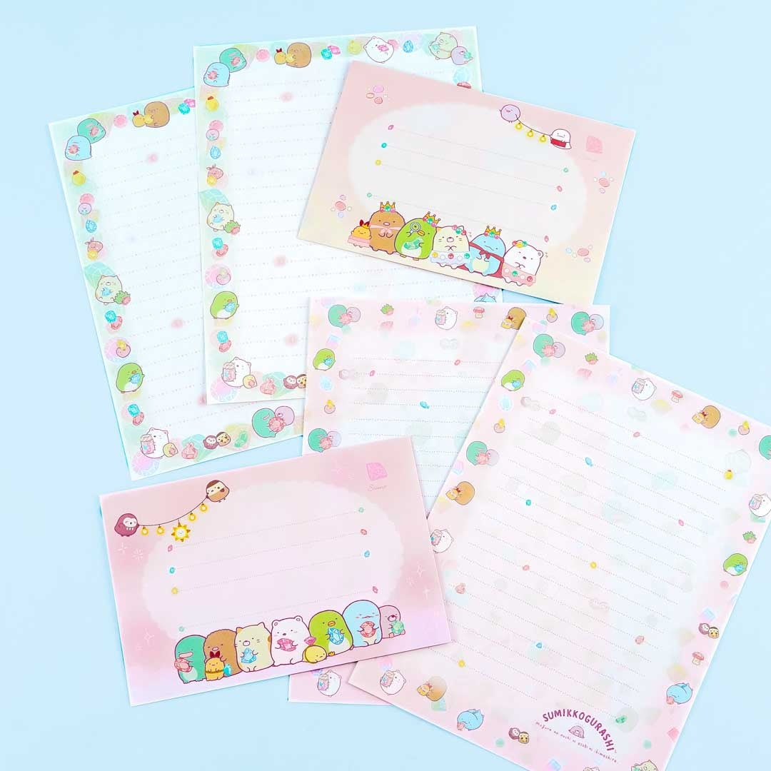Sumikko Gurashi Jewel Party Letter Set