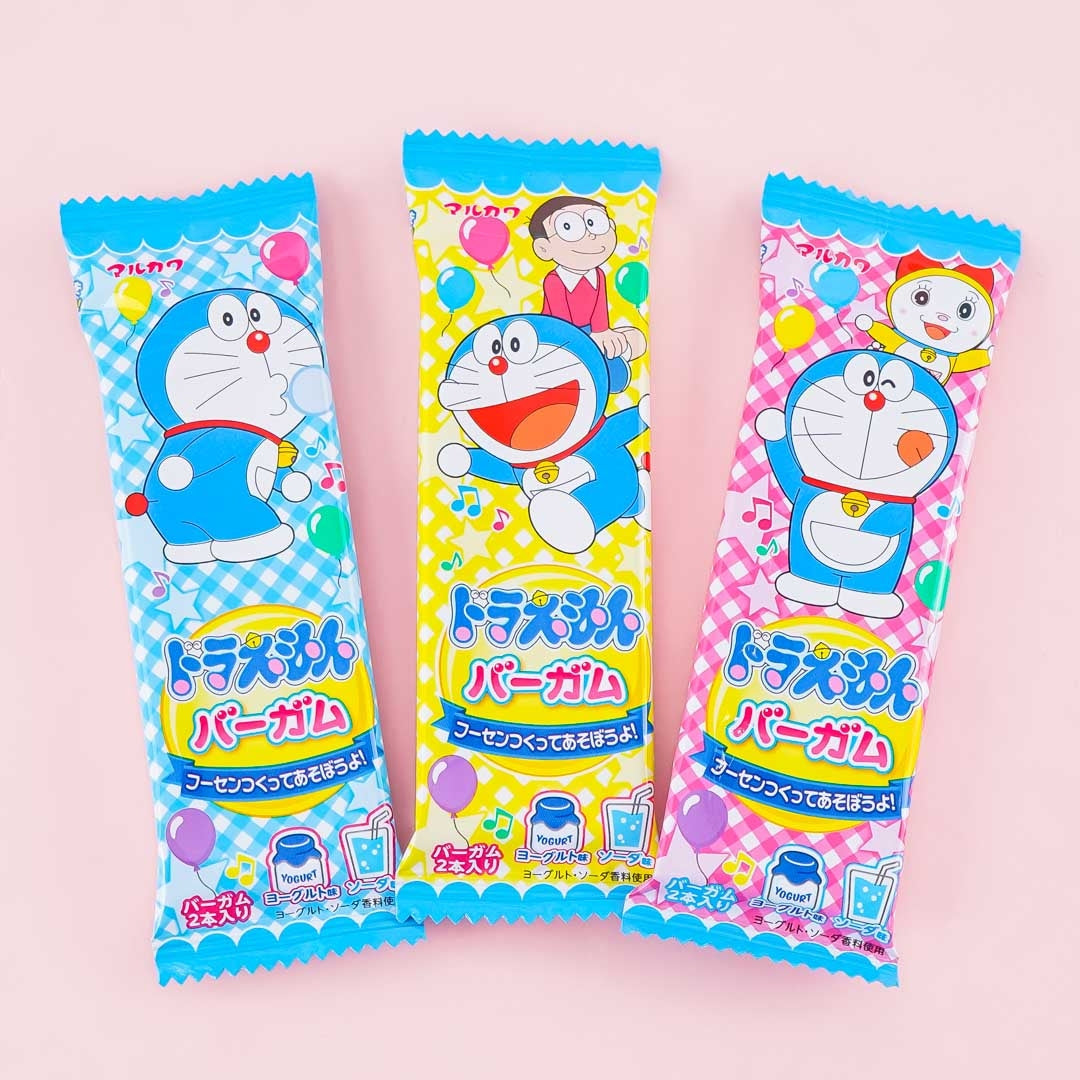 Doraemon Soda & Yogurt Gum Bar
