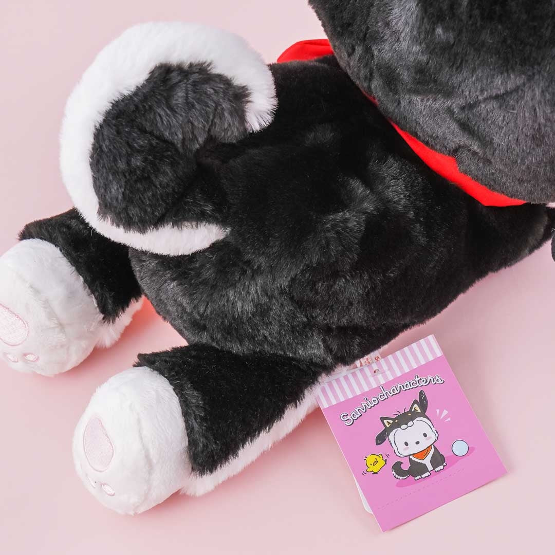 Pochacco Lying Down Shiba Inu Costume Plushie - Medium