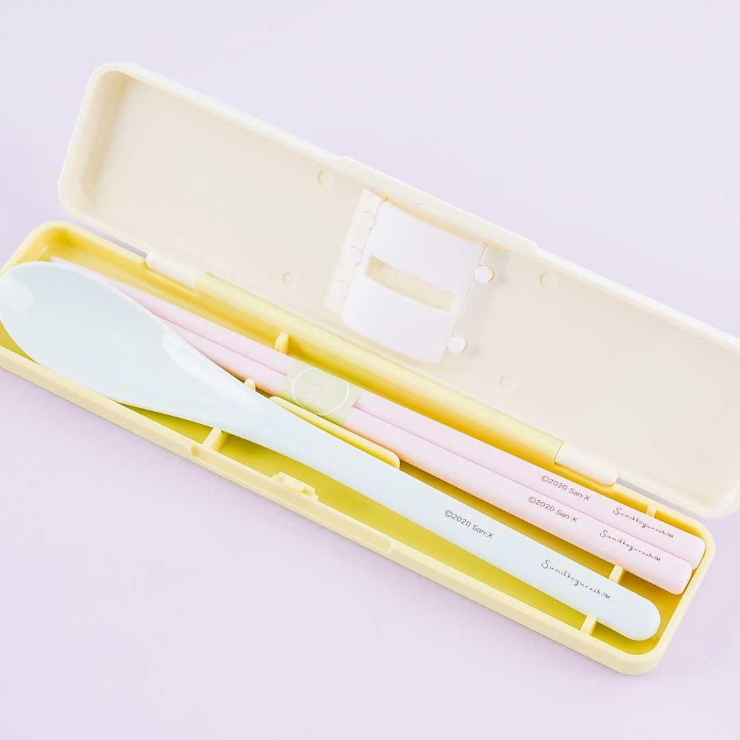 Sumikko Gurashi Flowery Utensil Set
