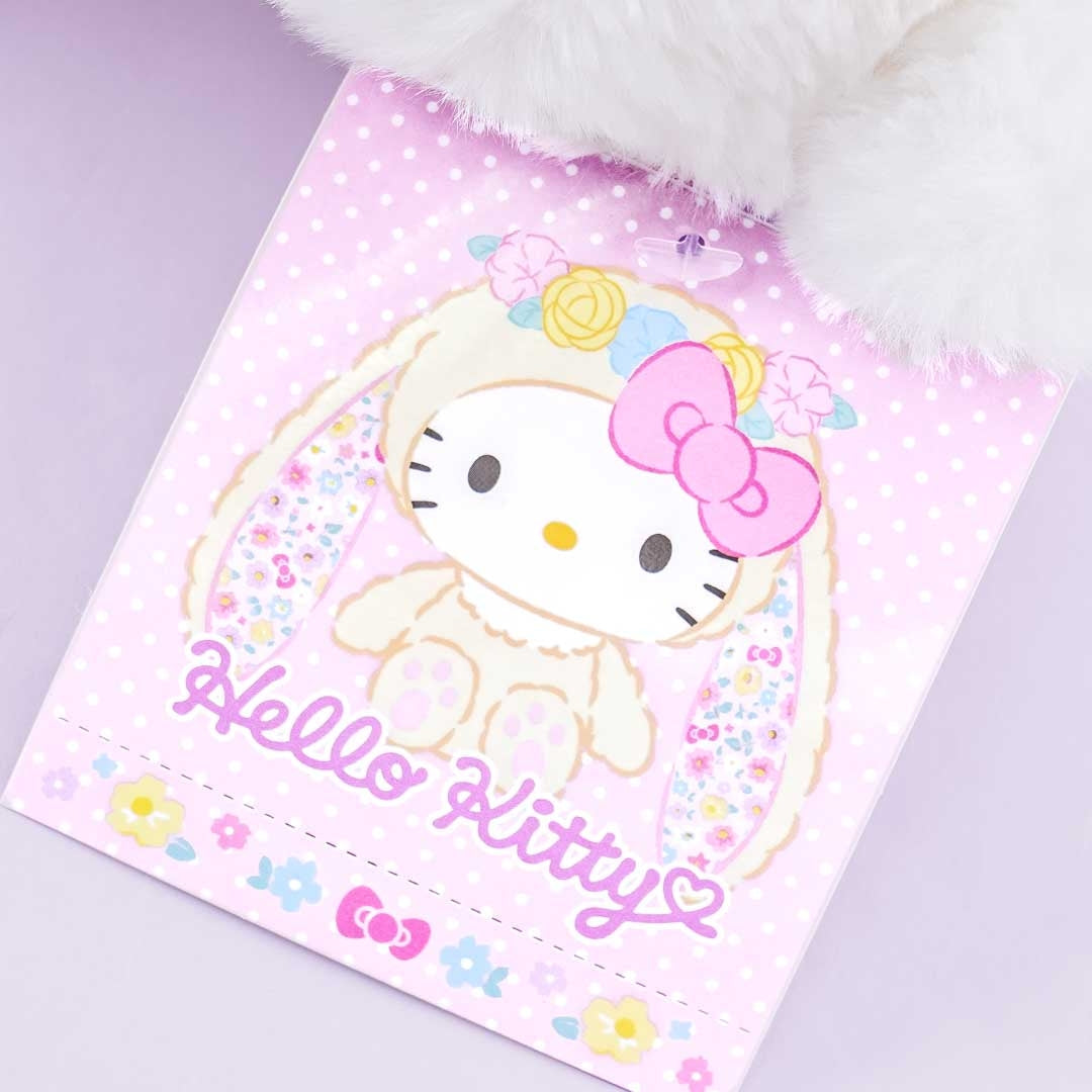 Hello Kitty Flower Bunny Plushie - Medium