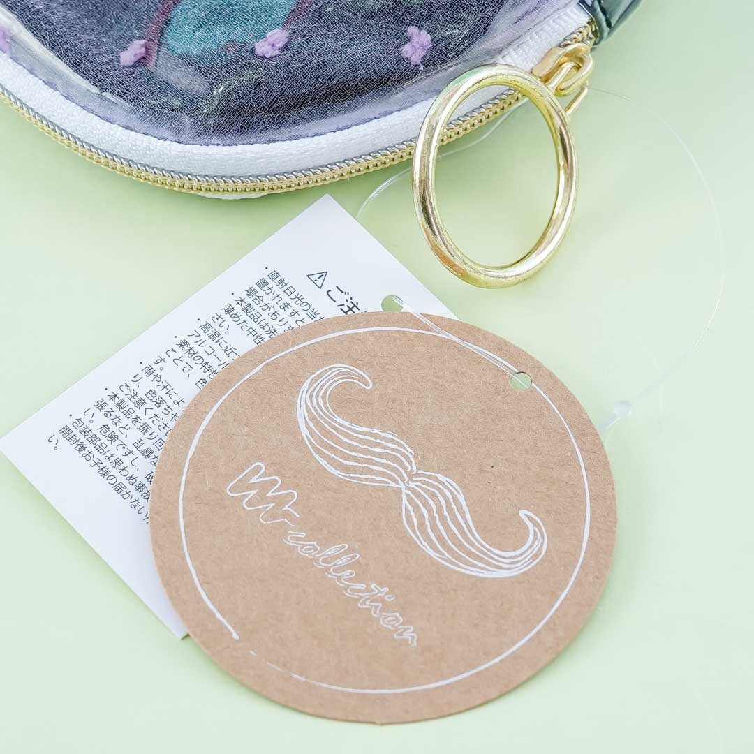 Kuromi Giant Lippie Shell-Shaped Cosmetic Pouch
