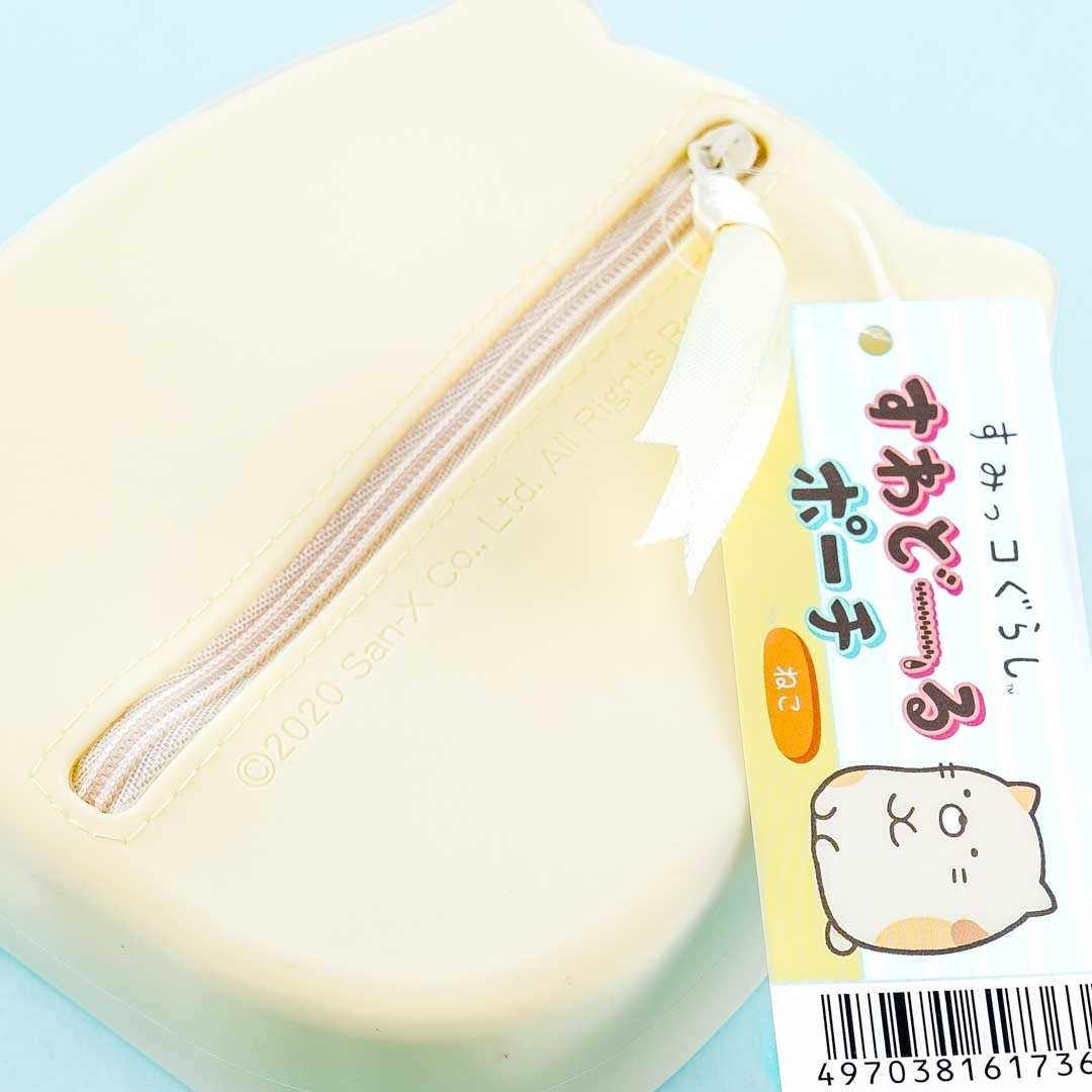 Sumikko Gurashi Sitiing Doll Pouch - Neko