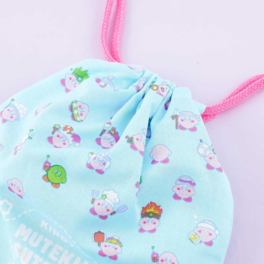 Kirby Dress-Up Drawstring Pouch