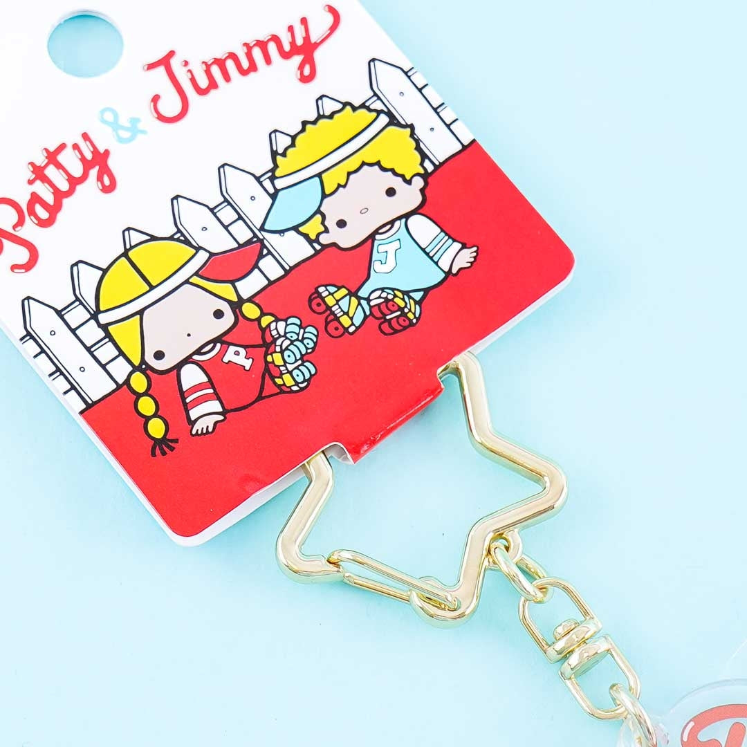Patty & Jimmy Roller Skating Fun Charm With Star Clip