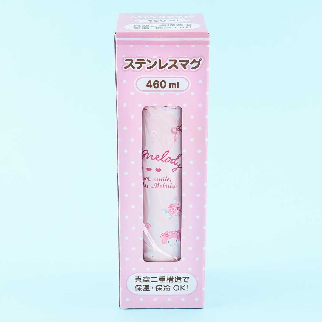 My Melody Rosy Ribbon Stainless Steel Bottle