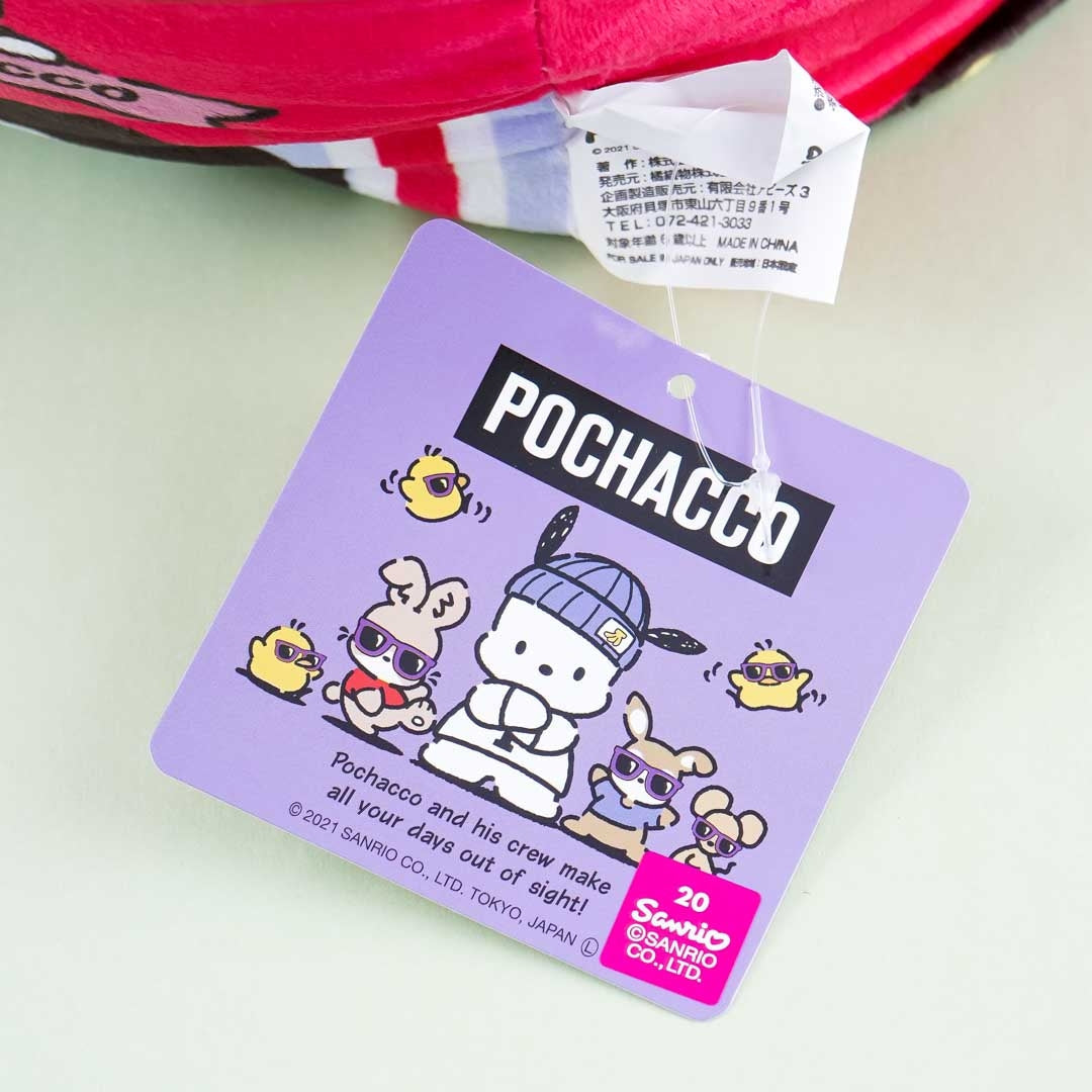 Pochacco Happy Van Cushion