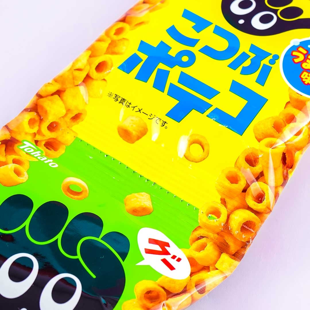 Tohato Poteco Salted Potato Ring Snacks Mini Pack - 4 pcs