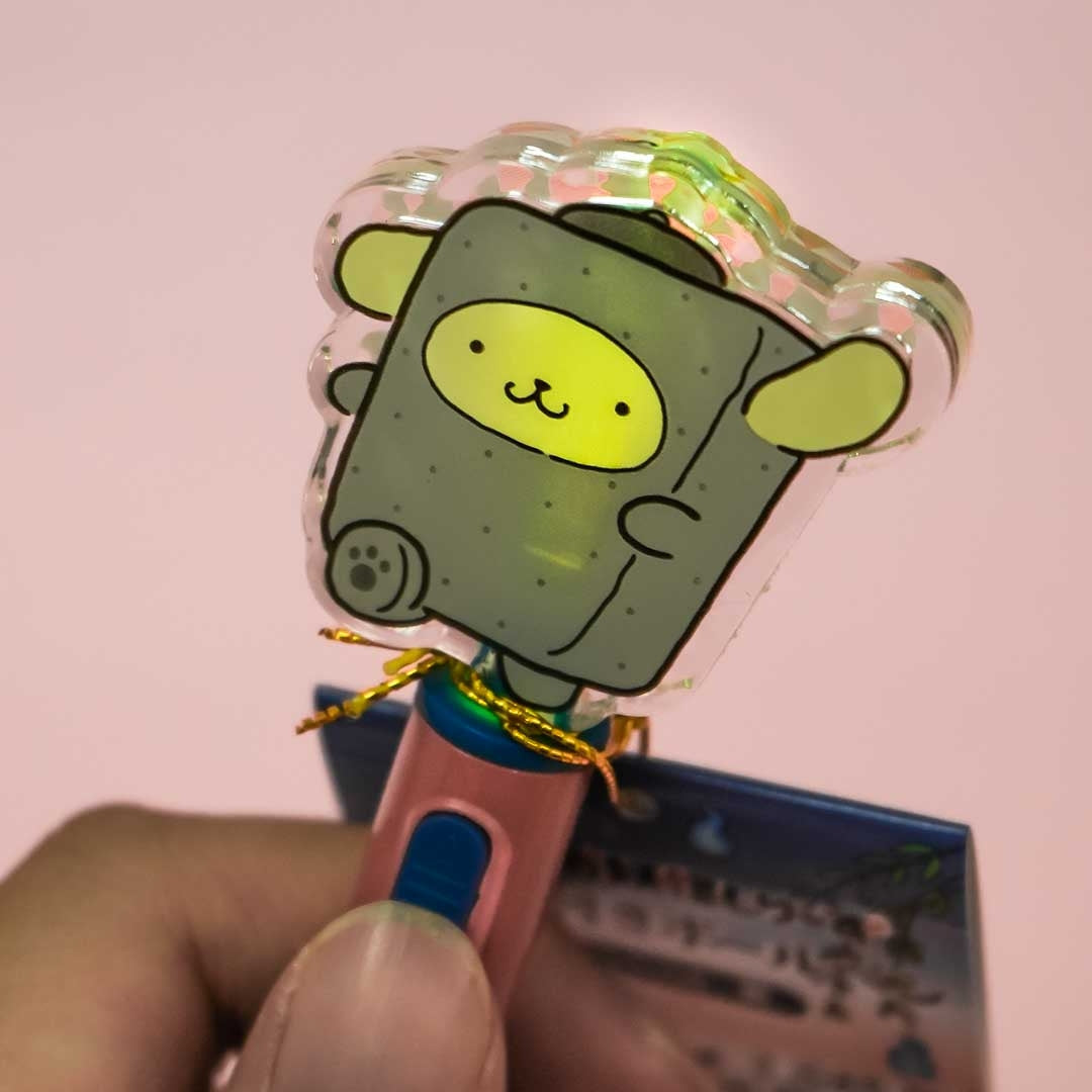 Sanrio Yokai Light-Up Pen - Pompompurin Boulder