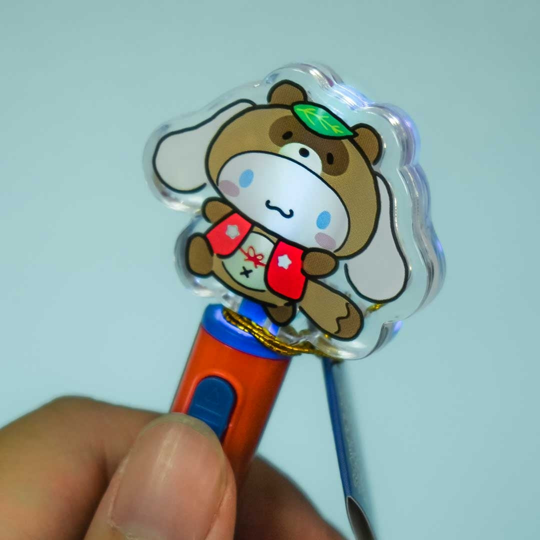 Sanrio Yokai Light-Up Pen - Cinnamoroll Tanuki