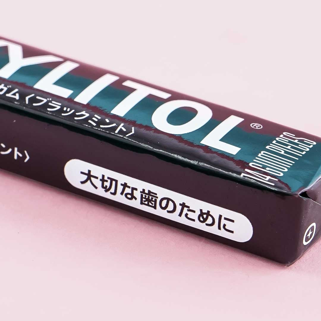 Lotte Xylitol Gum - Black Mint