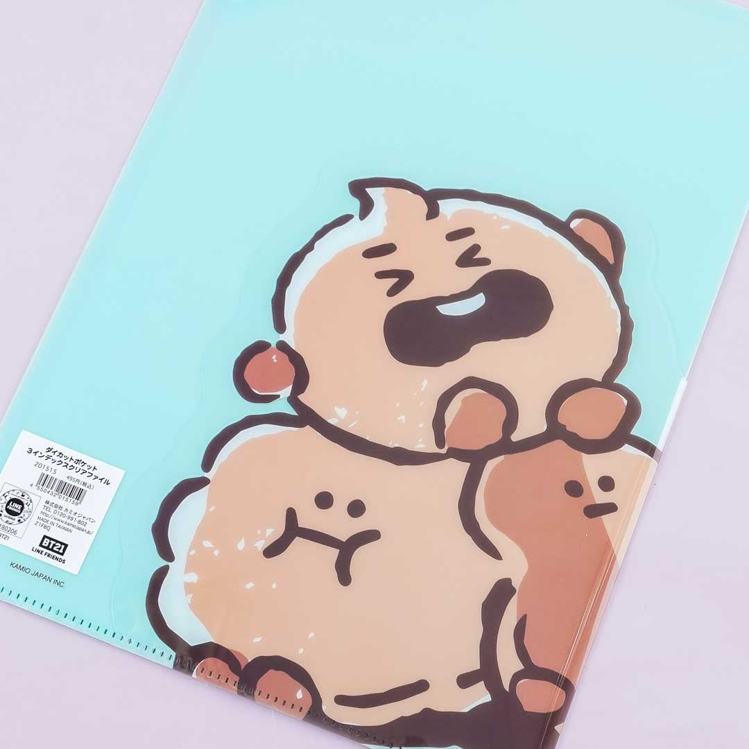 BT21 Die-cut A4 File Folder - Shooky