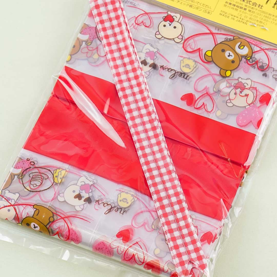 Rilakkuma Heart Dessert Bag Set
