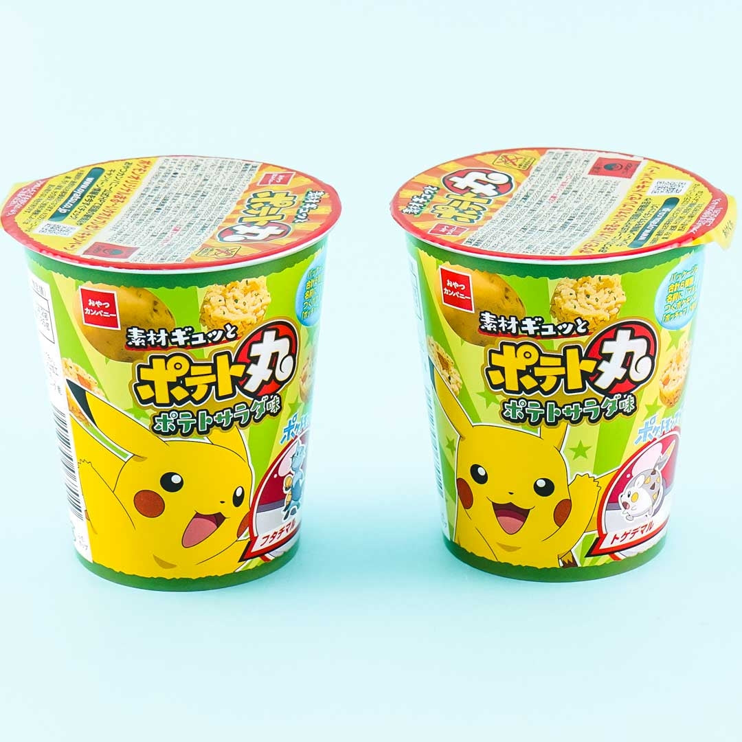 Pokemon Pikachu Baby Star Potato Maru Snacks - Salad