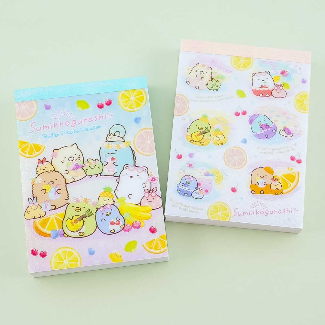 Sumikko Gurashi Fruity Mini Memo Pad