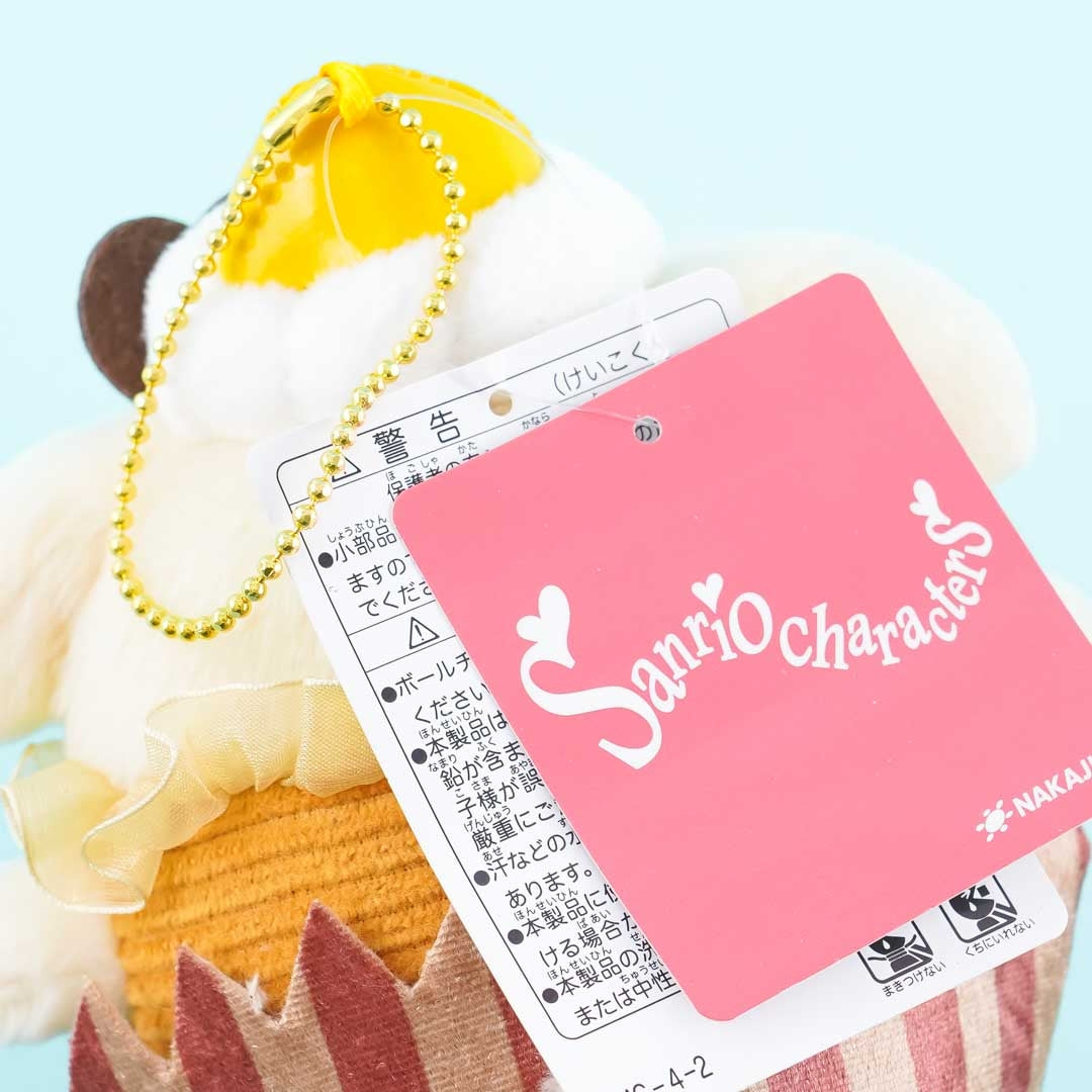 Sanrio Characters Sweets Plushie Charm - Pompompurin / Medium