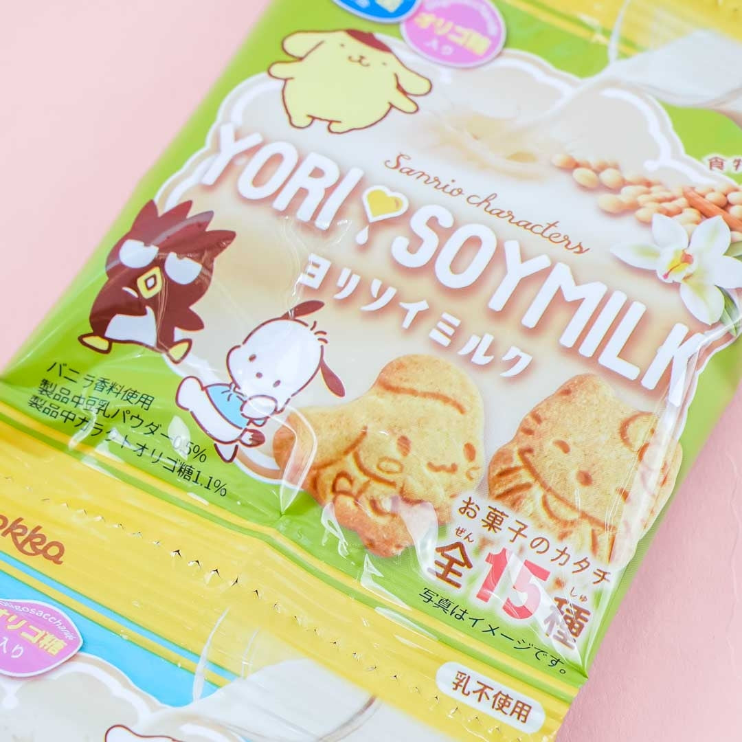 Sanrio Characters Yori Soymilk Cookies - 4 pcs